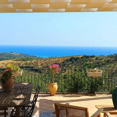 Villa Immersa In Oliveto Vista Mare Sciacca Extérieur photo