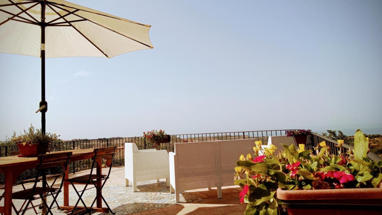 Villa Immersa In Oliveto Vista Mare Sciacca Extérieur photo