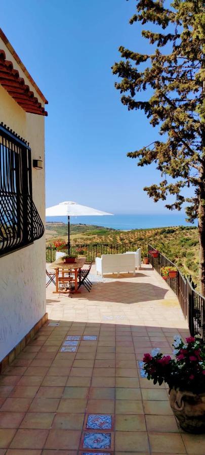 Villa Immersa In Oliveto Vista Mare Sciacca Extérieur photo