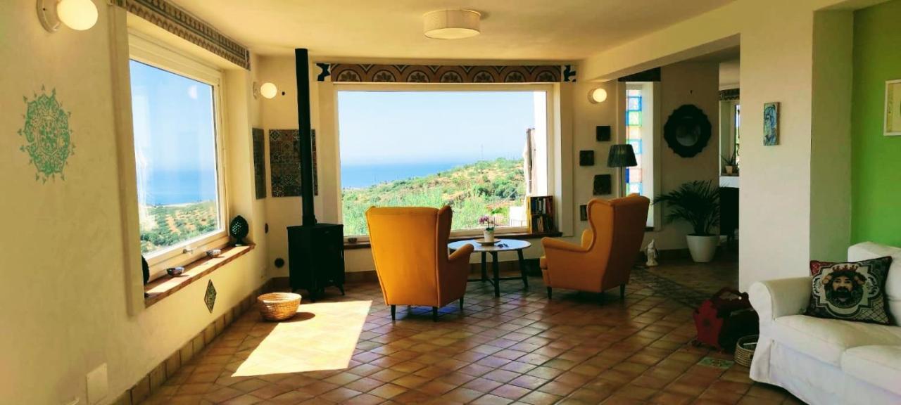 Villa Immersa In Oliveto Vista Mare Sciacca Extérieur photo
