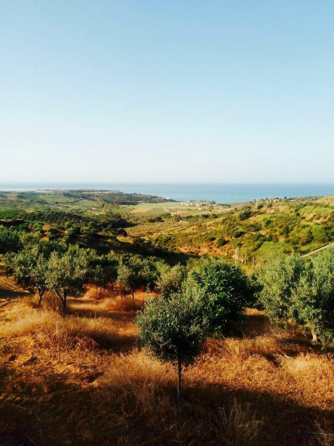 Villa Immersa In Oliveto Vista Mare Sciacca Extérieur photo