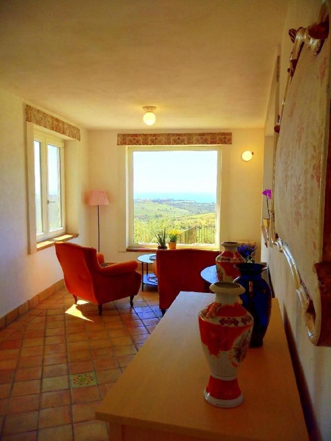 Villa Immersa In Oliveto Vista Mare Sciacca Extérieur photo